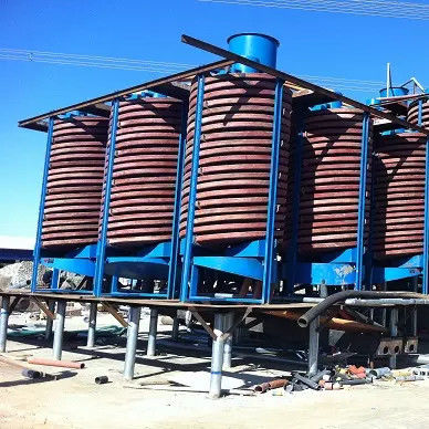 ماشین طبقه بندی مارپیچی آزمایشگاه معدن مس برای آبگیری آبگیری